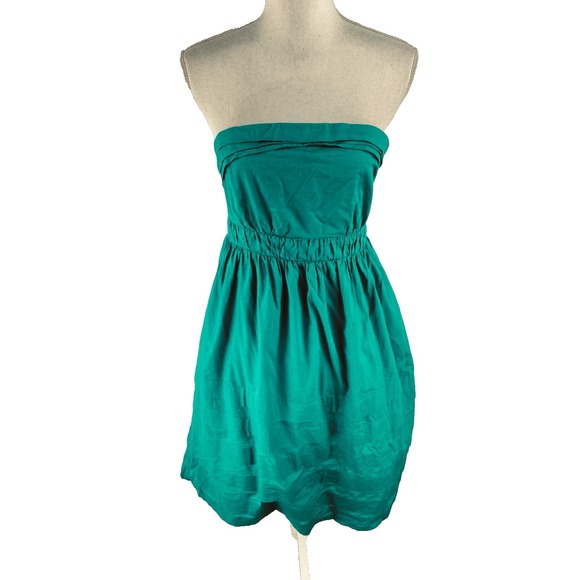 Anthropologie Dresses & Skirts - Maeve Height of Summer Strapless Cotton Dress‎ Sz 8 Cottage Feminine Retro